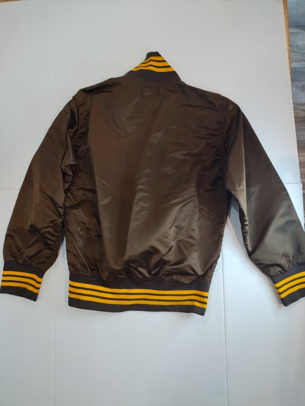 Vintage 70s Wilson San Diego Padres Satin Jacket Mens 32 MLB Bomber Varsity - Picture 6 of 6